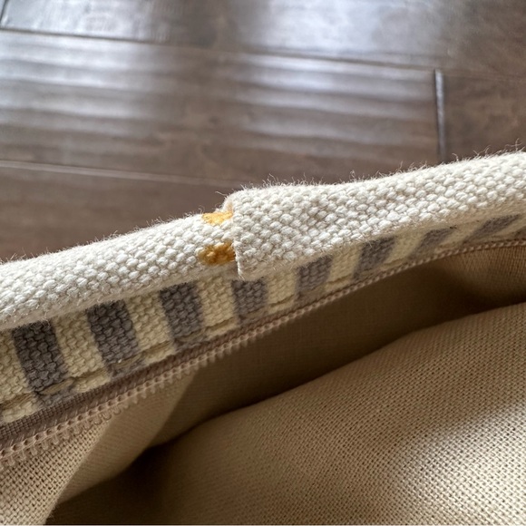 Fossil Striped Canvas Tote Bag - Picture 13 of 16